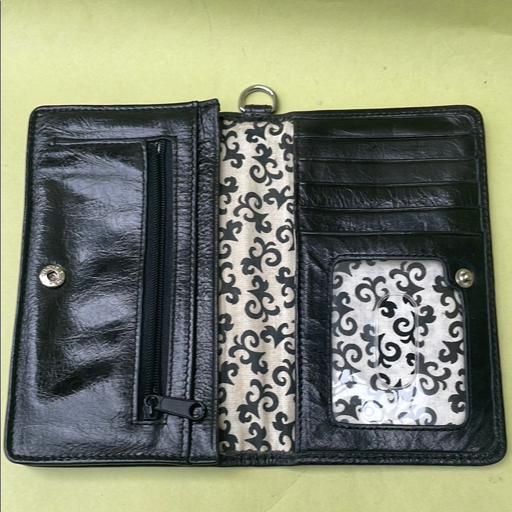 Hobo International Black Leather Wallet/Clutch - Picture 4 of 8